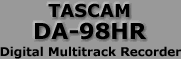 tascam da98hr,tascam da78hr