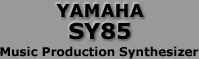 yamaha sy85,yamaha tg500